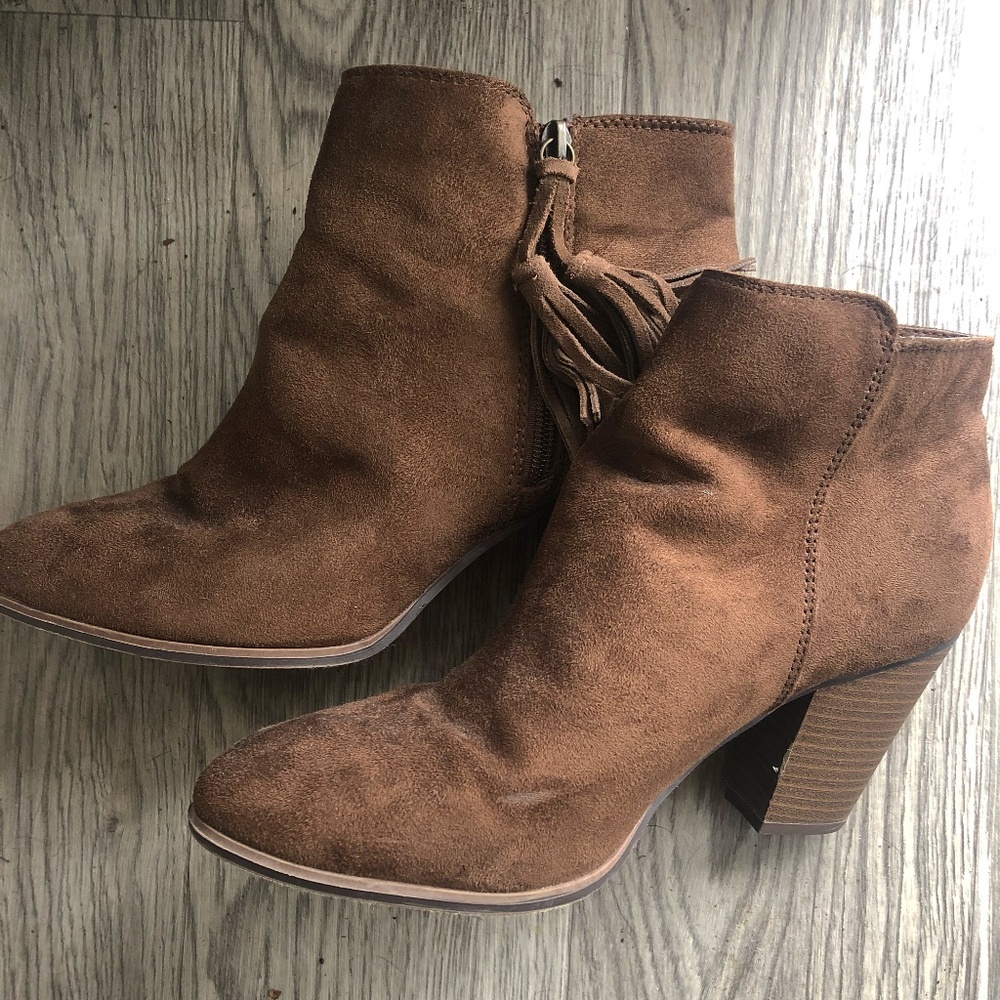 Brown Booties size 11